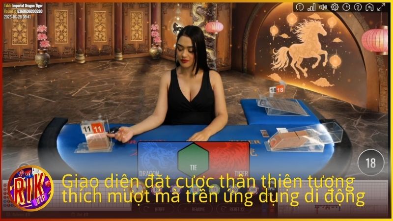Giao diện đặt cược thân thiện tương thích mượt mà trên ứng dụng di động